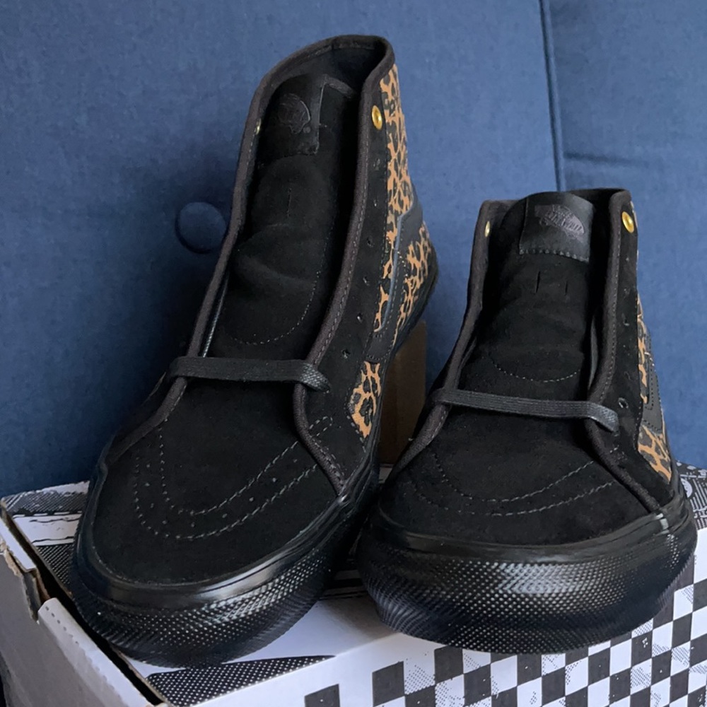Vans Skate Sk8-Hi Deco Cher Strauberry Cheetah MENS - Picture 11 of 16